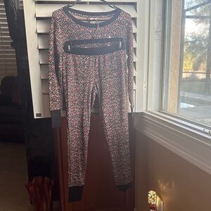 Victoria’s Secret matching Leopard Pajama Set